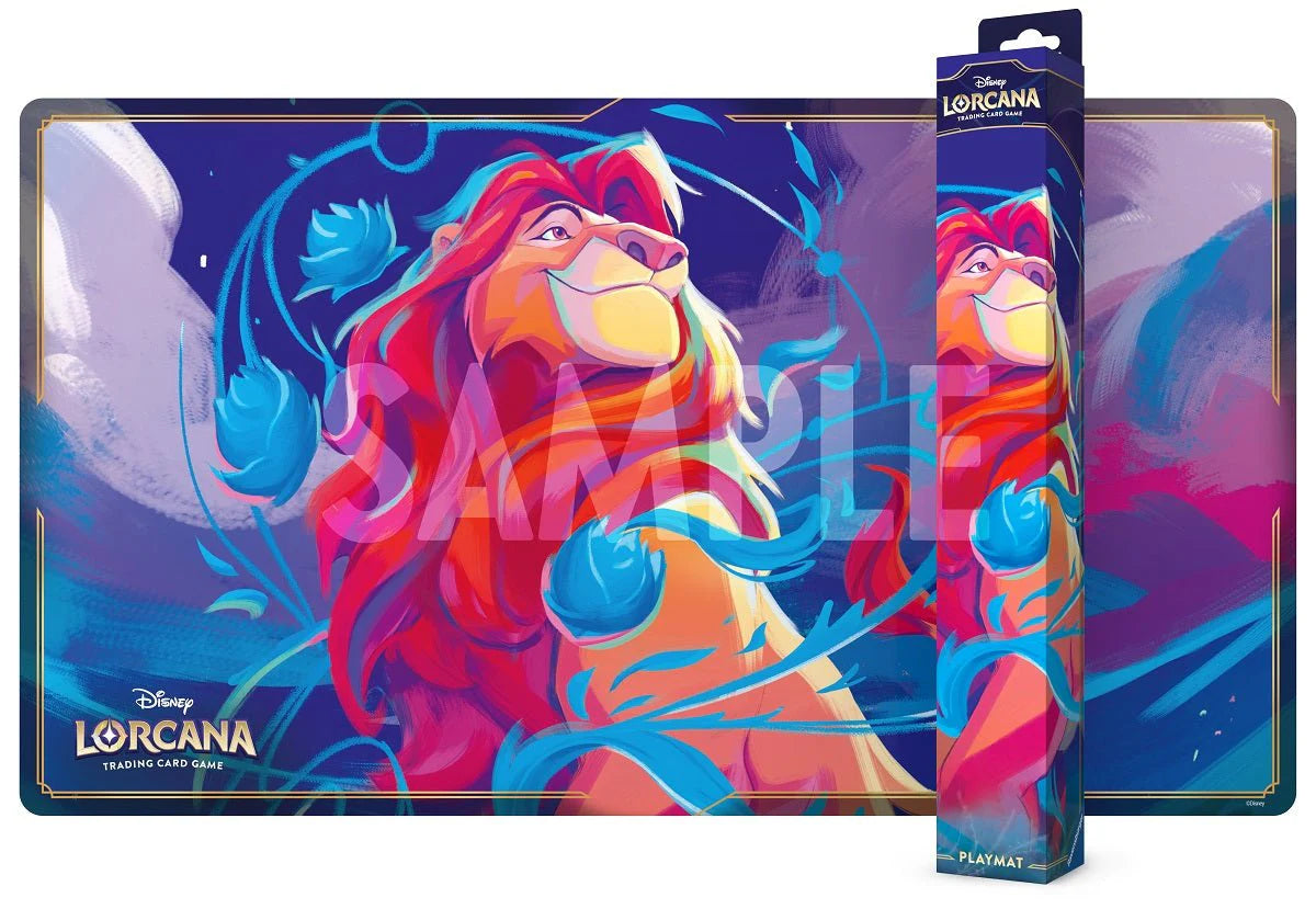 DISNEY - Tapis de jeu Lorcana (Playmat) « Mufasa »