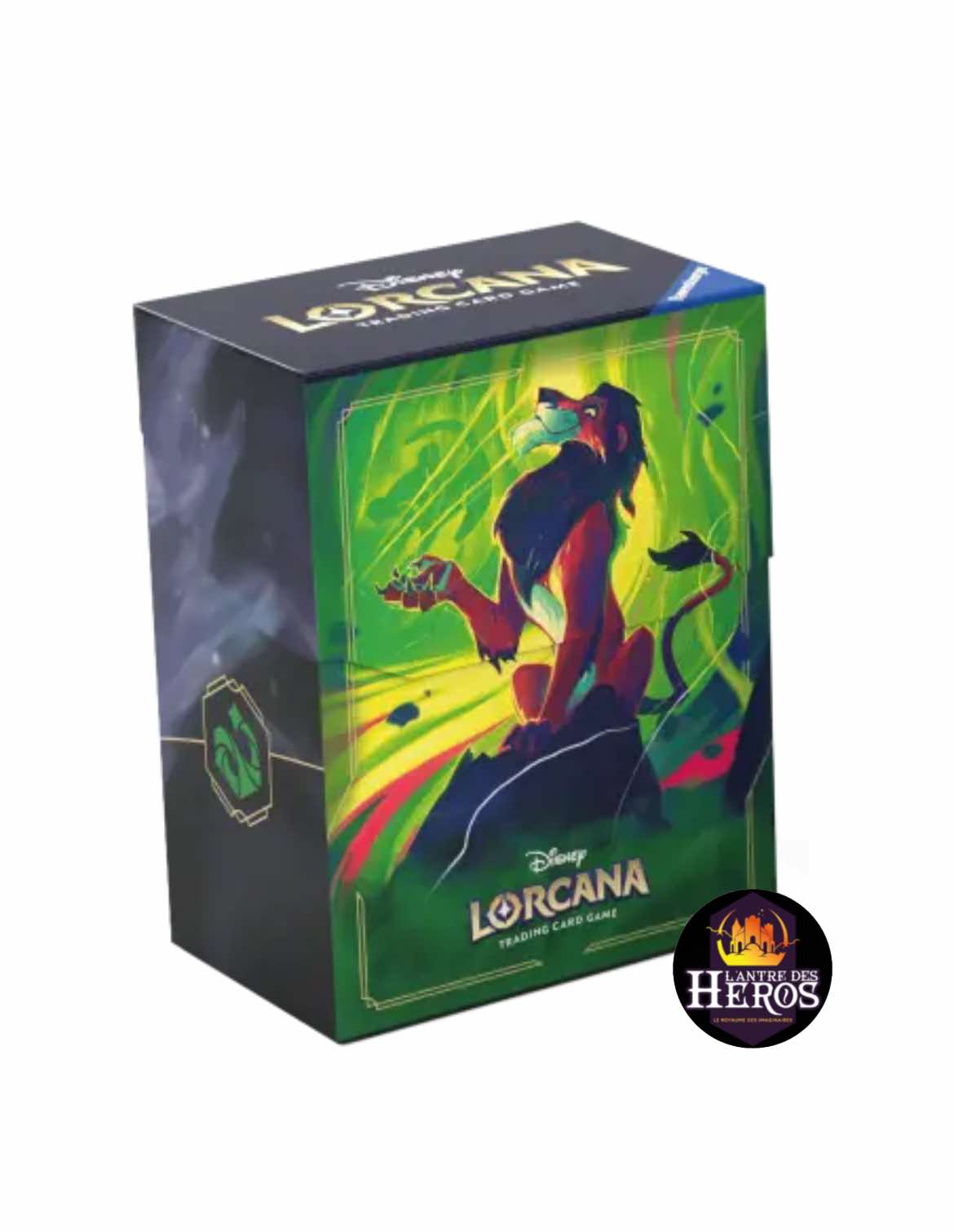 DISNEY - Boîte à deck "Scar" Chapitre 6 Lorcana "La Mer Azurite"