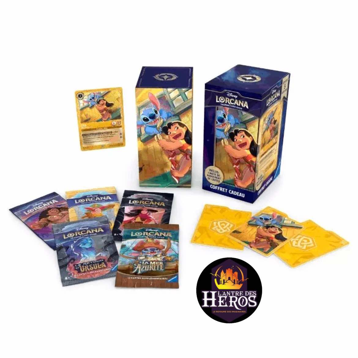 - DISNEY - Coffret Cadeau Lorcana Lilo et Stitch Chapitre 7 "L'Île d'Archazia"
