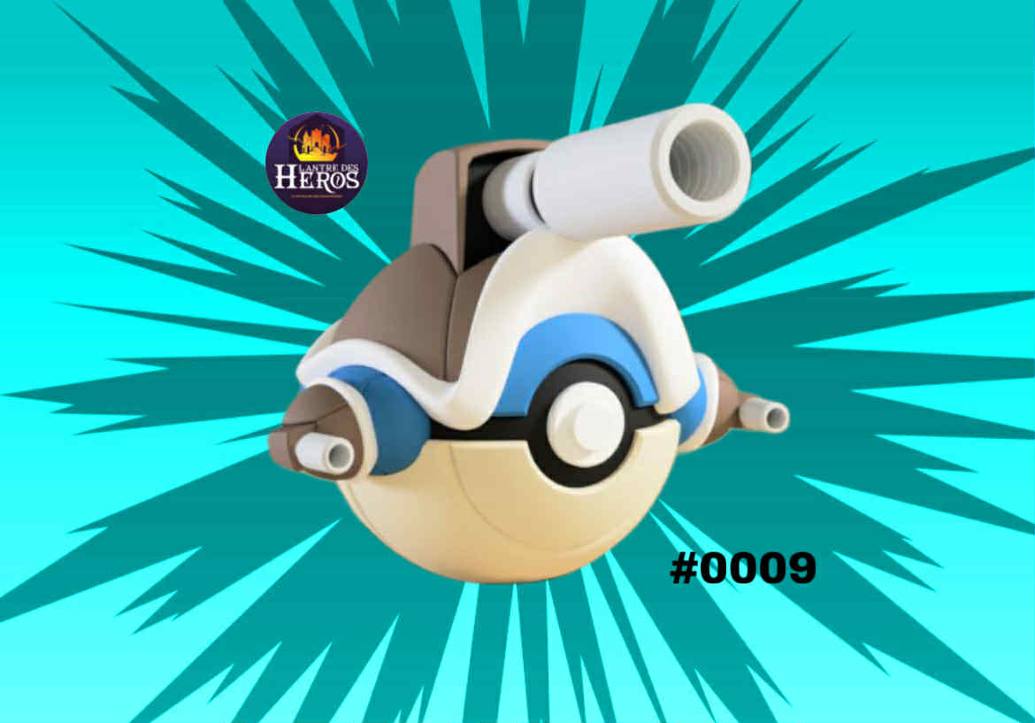 Pokeball Méga Tortank/ Mega Blastoise