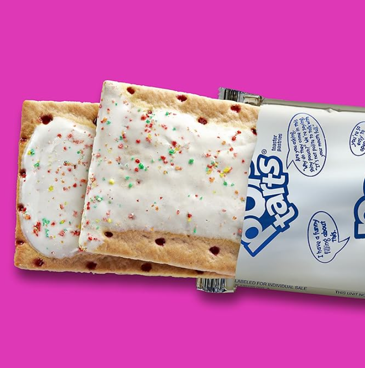 KELLOGG'S Pop Tarts Frosted Raspberry (goût framboise)