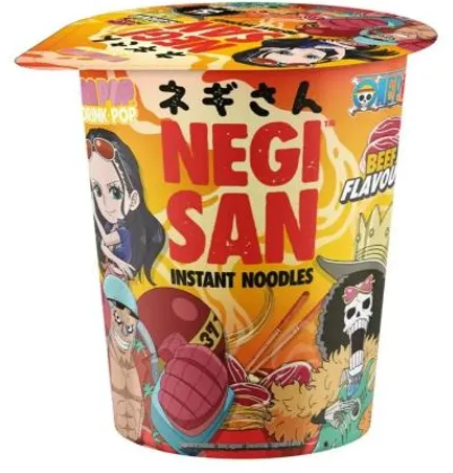 ONE PIECE - Nouilles instantanées - Robin/Franky/Brook - Saveur Boeuf