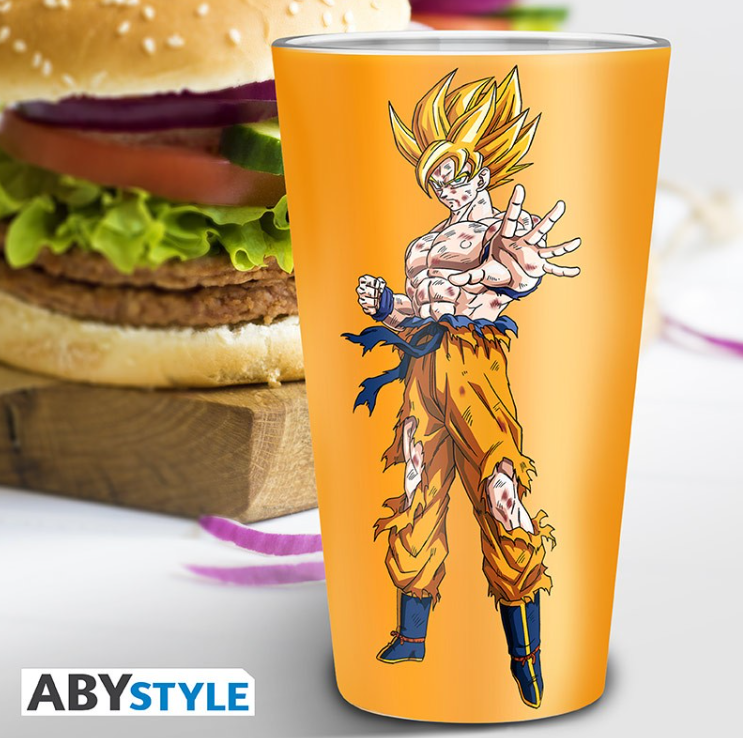 DRAGON BALL - Verre XXL - 400 ml - Goku Super Saiyan