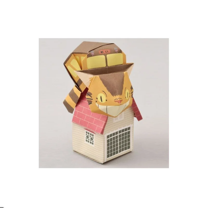 GHIBLI - MON VOISIN TOTORO - Totoro devant la maison - Set Origami