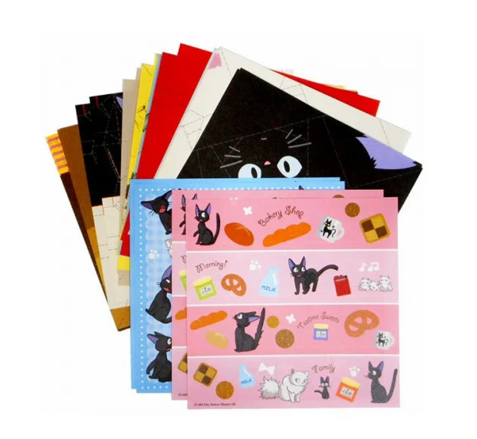 GHIBLI - Kiki la petite sorcière - Set Origami 15x15cm