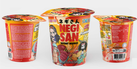 ONE PIECE - Nouilles instantanées - Robin/Franky/Brook - Saveur Boeuf