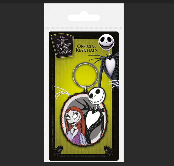 DISNEY - L'étrange noël de Mr Jack - Porte-Clés Jack & Sally