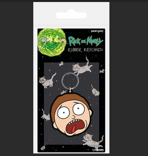 RICK & MORTY - Porte-Clés Morty Terrified Face