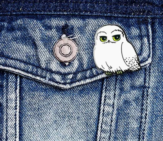 HARRY POTTER - Pin's Hedwige