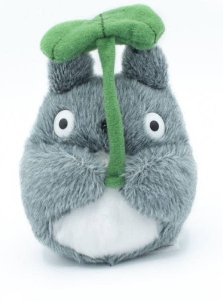 GHIBLI - Mon voisin Totoro - Peluche Totoro & sa feuille 13cm