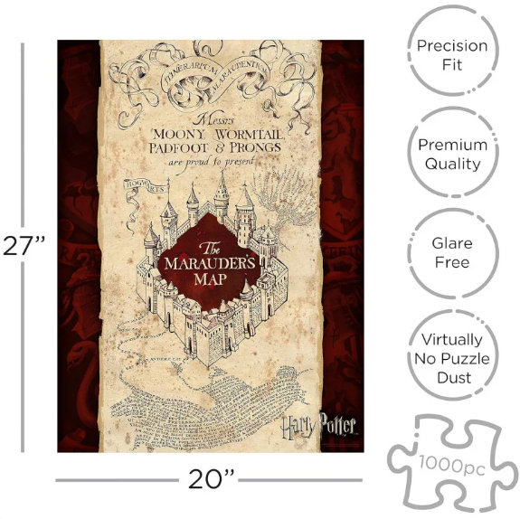HARRY POTTER - Marauder's Map - Puzzle 1000P