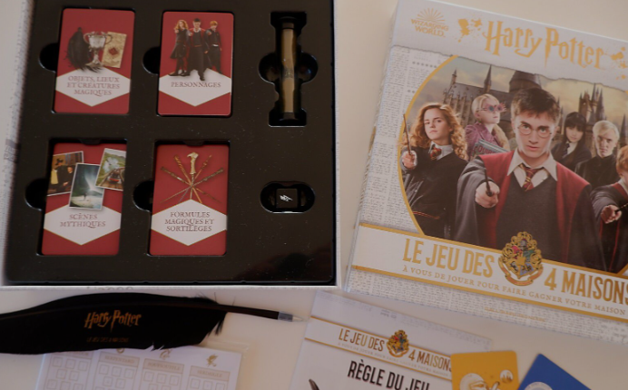 HARRY POTTER - Le jeu des 4 maisons