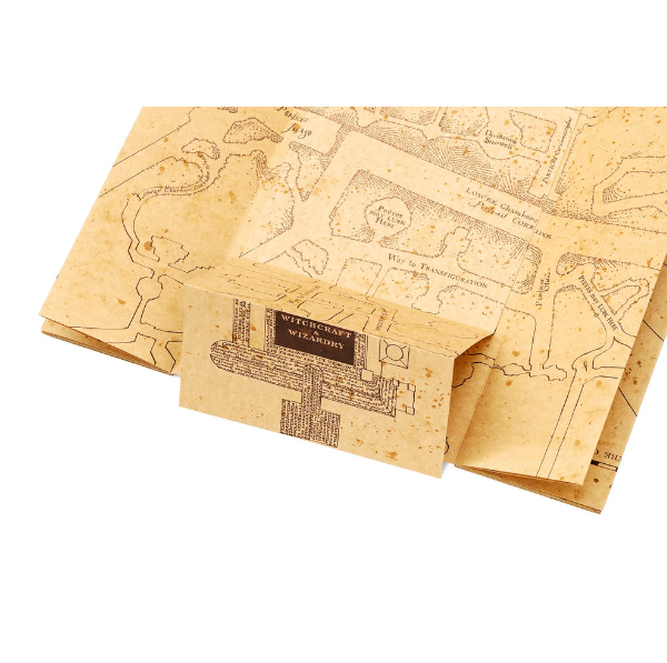 HARRY POTTER - Carte du Maraudeur - Carte