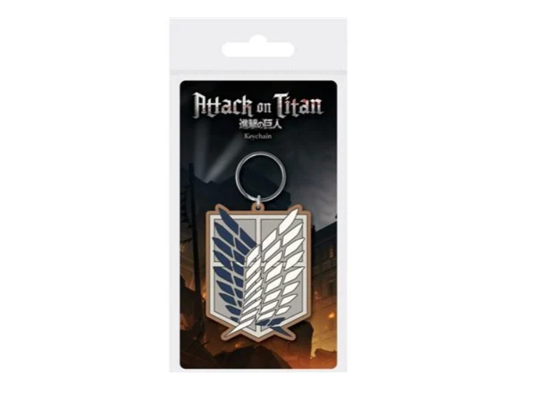 ATTACK ON TITAN - Porte-clés en PVC