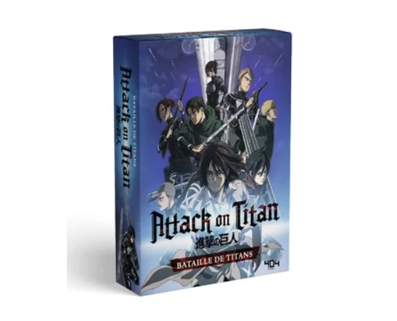 ATTACK ON TITAN - Jeu de cartes