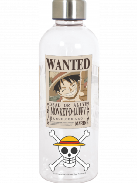 ONE PIECE - Bouteille plastique Wanted 850ml
