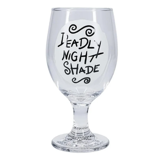 DISNEY - L'étrange noël de Mr Jack - Verre phosphorescent Deadly Night Shade 350ml