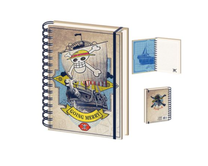 ONE PIECE (NETFLIX) - Vogue Merry - Carnet de notes A5