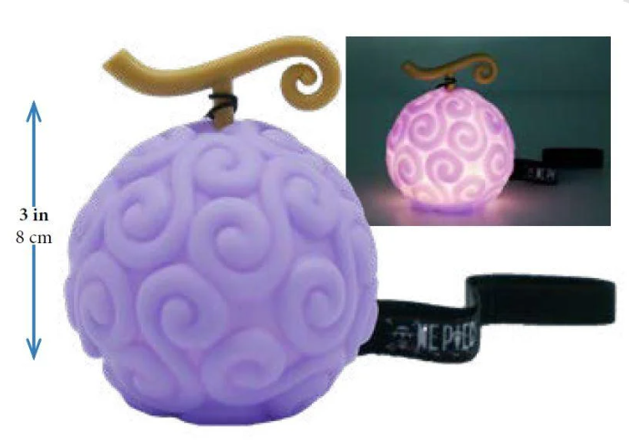 ONE PIECE - Le Fruit Interdit - Lampe LED - 8 cm
