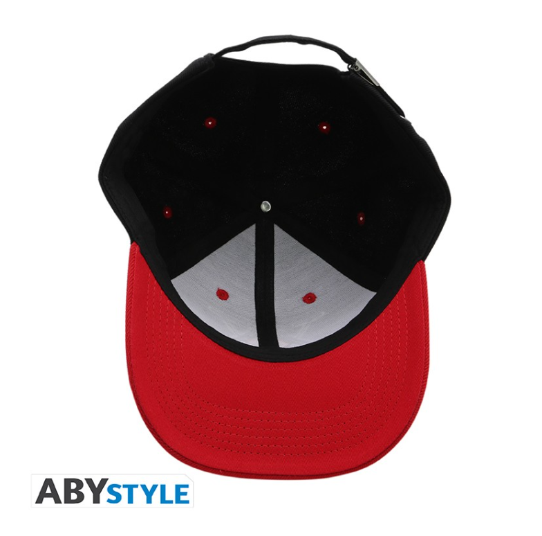 HUNTER X HUNTER - Casquette - Noir & Rouge - Emblème