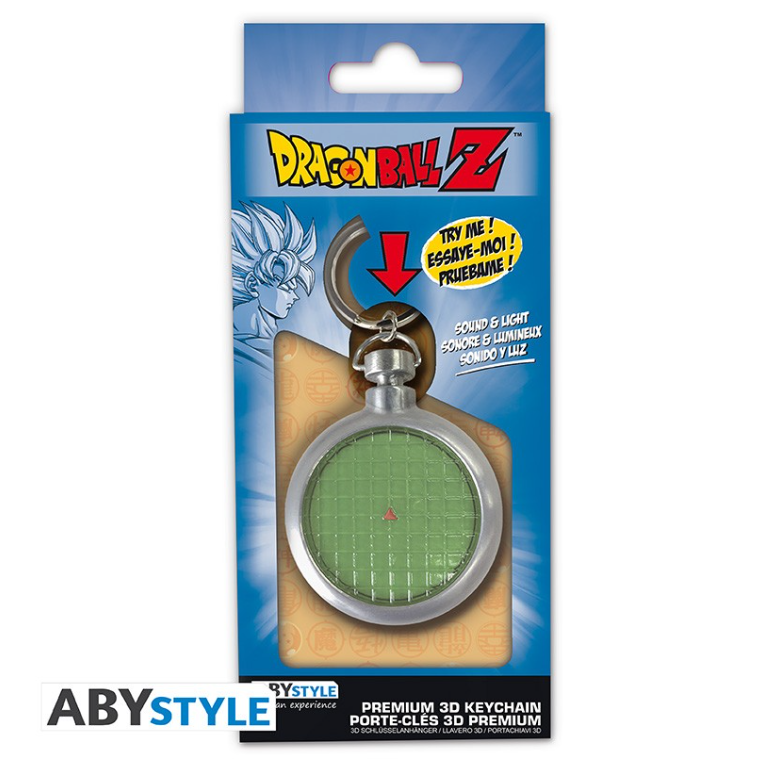 DRAGON BALL - Porte-clés 3D premium "DBZ/Radar"