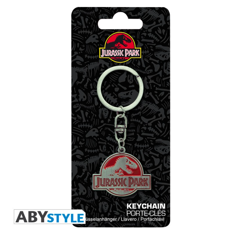 JURASSIC PARK - Porte-clés Logo métal