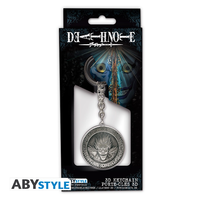 DEATH NOTE - Porte-clés 3D "Médaille"