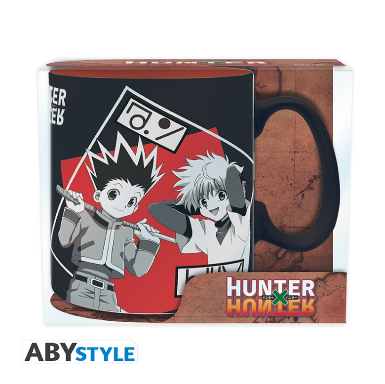 HUNTER X HUNTER - Mug - 460 ml - Groupe Gon - avec boîte