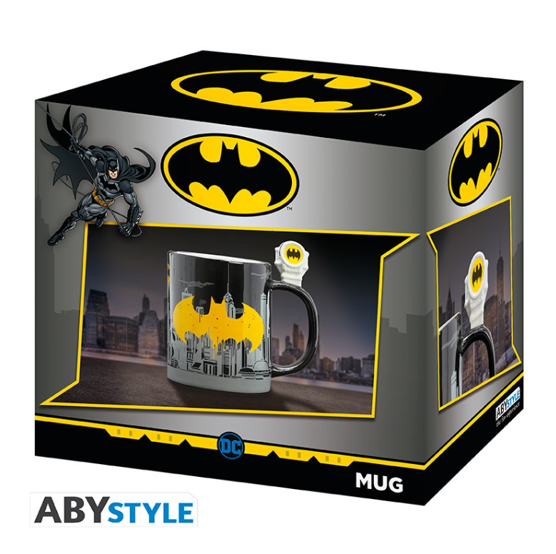 DC COMICS - Mug 3D anse - Bat-Signal & Batman