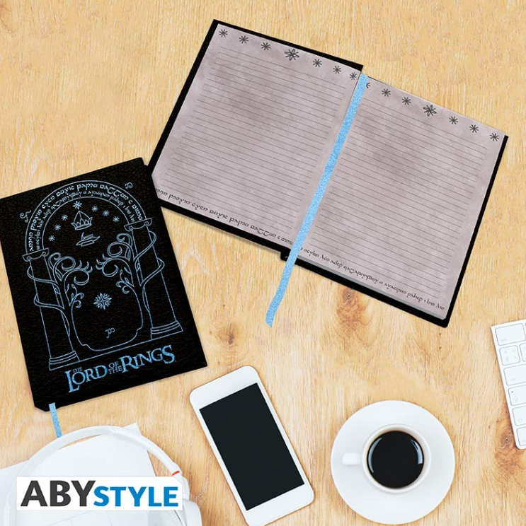 LORD OF THE RINGS - Cahier A5 Premium "Portes de Durin"