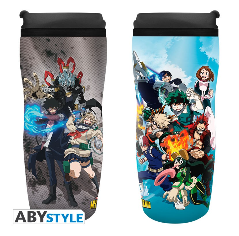 MY HERO ACADEMIA - Mug de voyage Héros vs.Villains