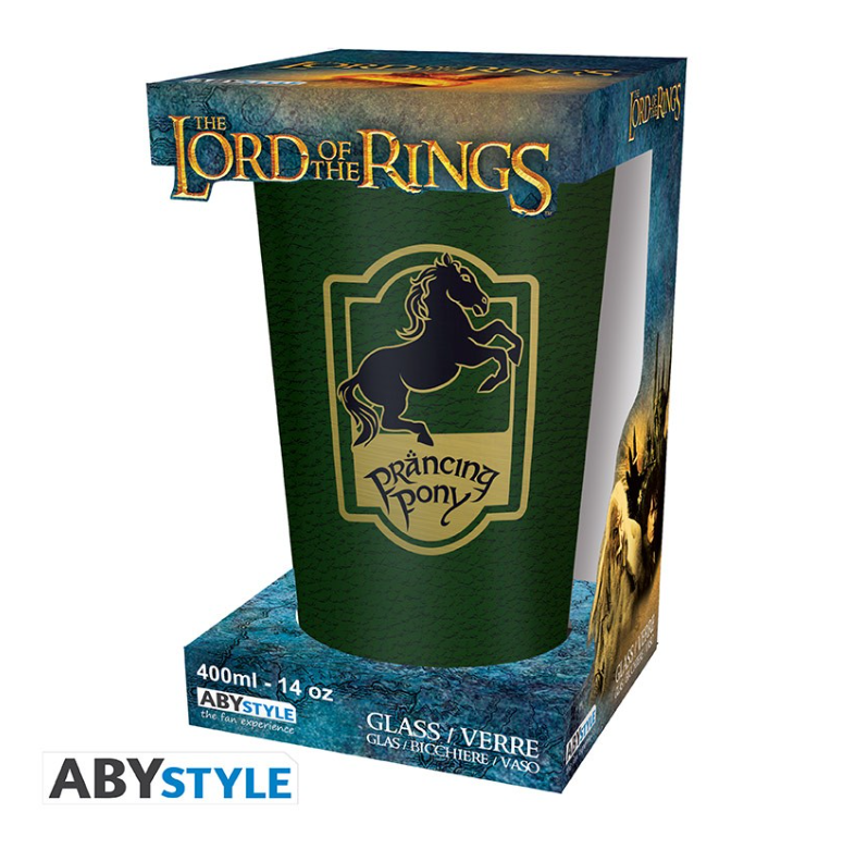 LORD OF THE RINGS - Verre XXL - 400ml - Poney Fringant
