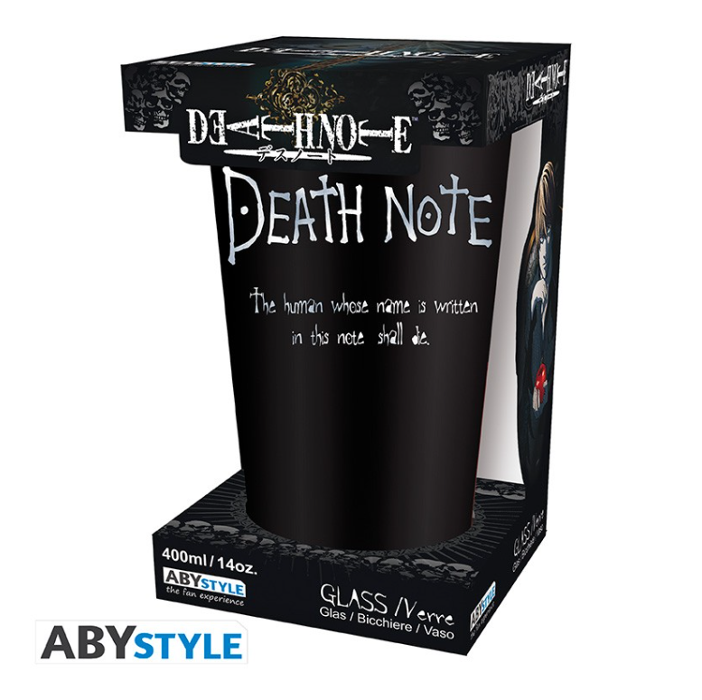 DEATH NOTE - Verre XXL - 400 ml - Ryuk - Mat -