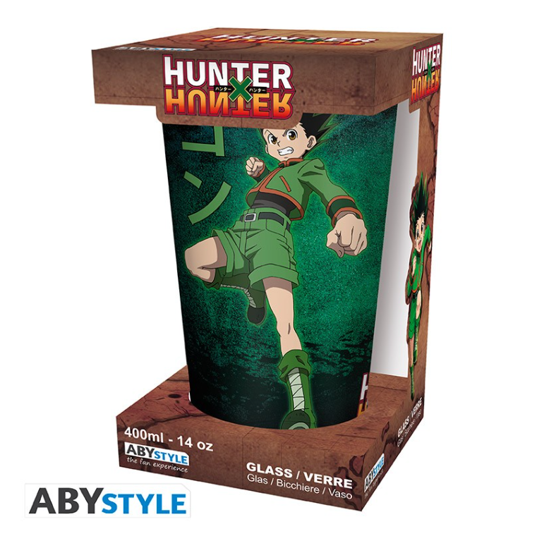 HUNTER X HUNTER - Verre XXL - 400 ml - Gon vs Hisoka