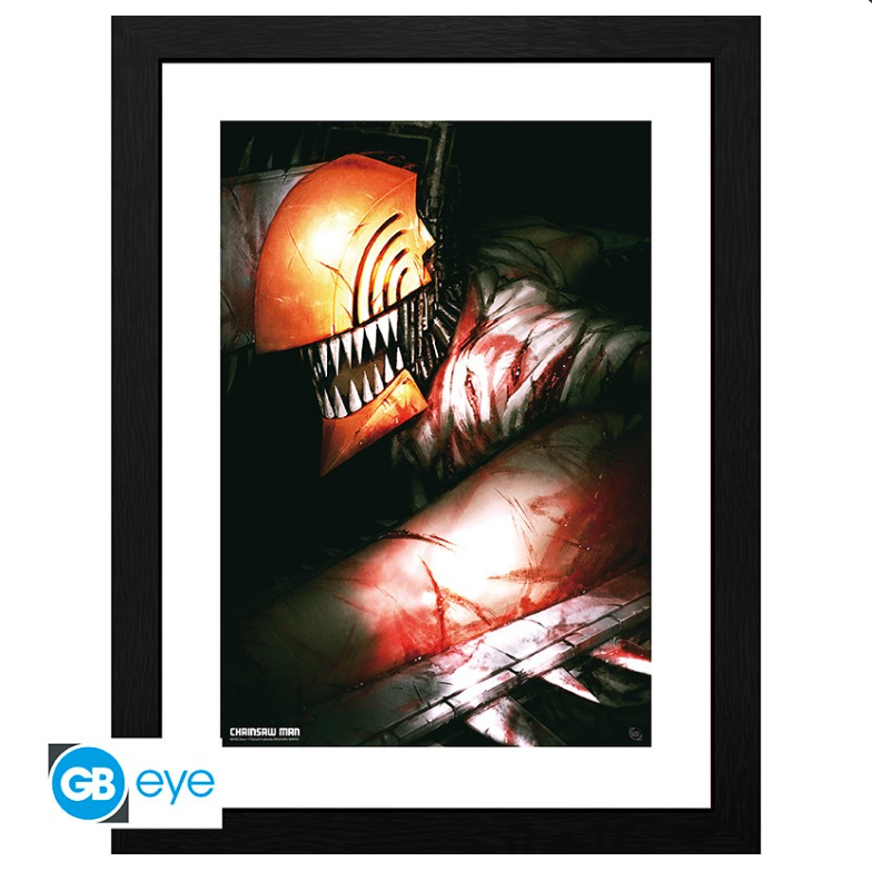 CHAINSAW MAN - Tirage encadré "Chainsaw Man"