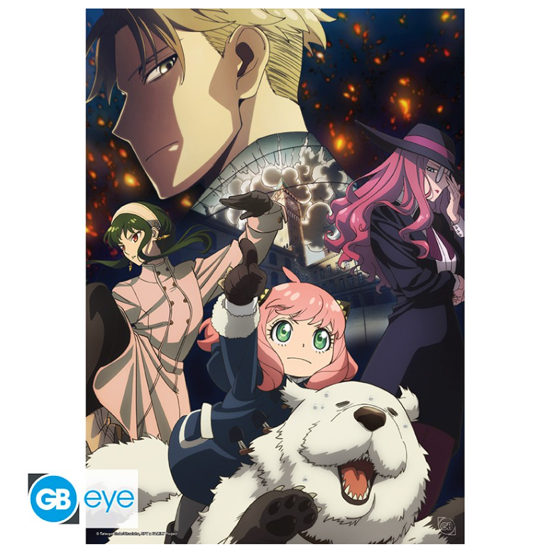 SPY X FAMILY - Portfolio 9 posters Personnages (21x29,7)