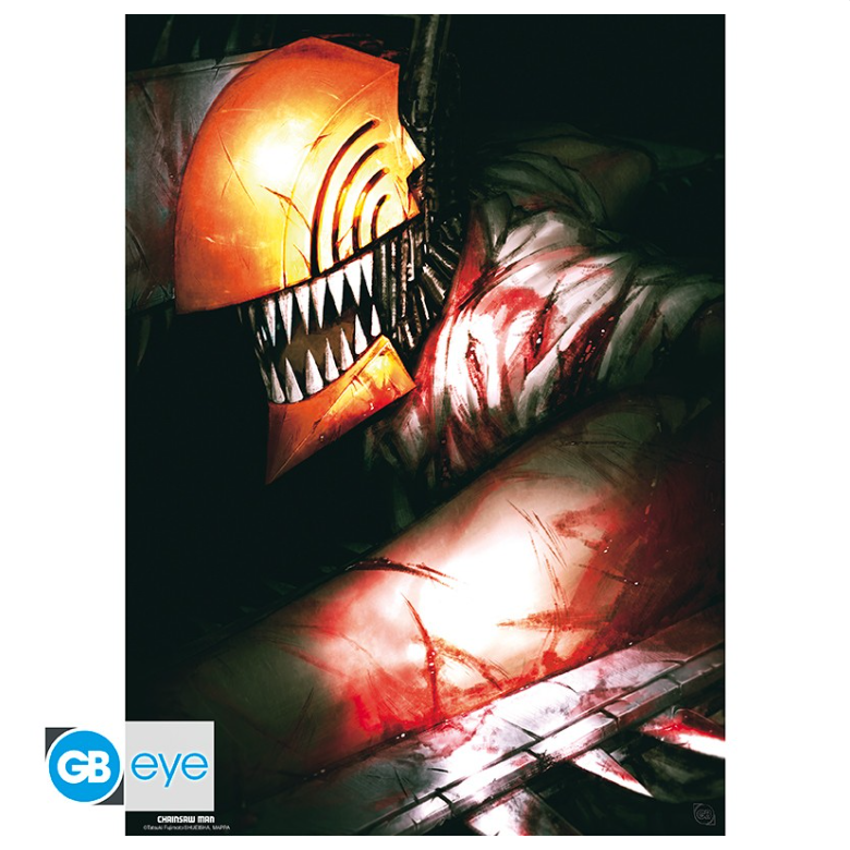 CHAINSAW MAN - Set 2 Posters Chibi 52x38 - Devil Hunters