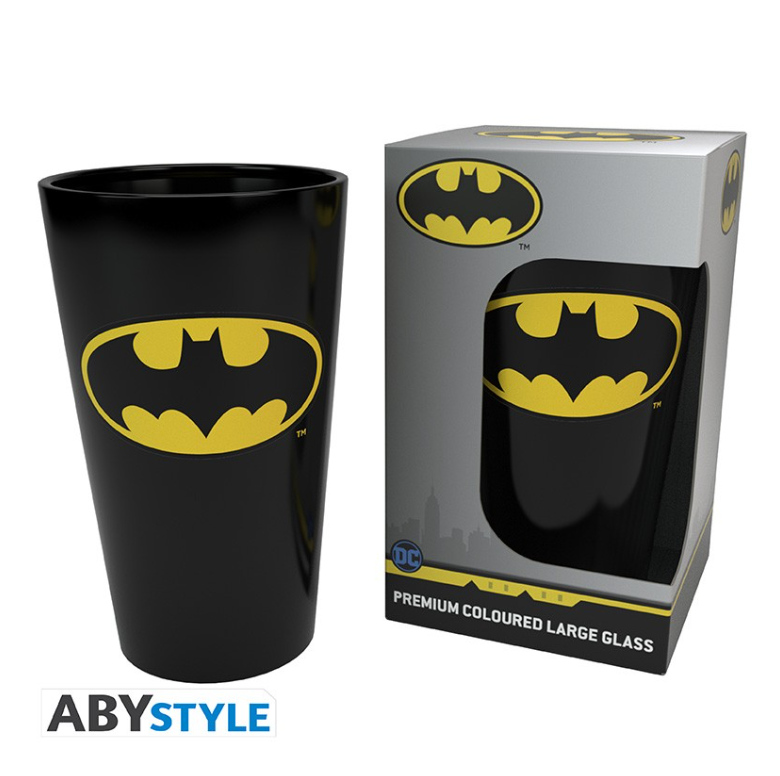 DC COMICS - Verre XXL - 400 ml - Symbole Batman