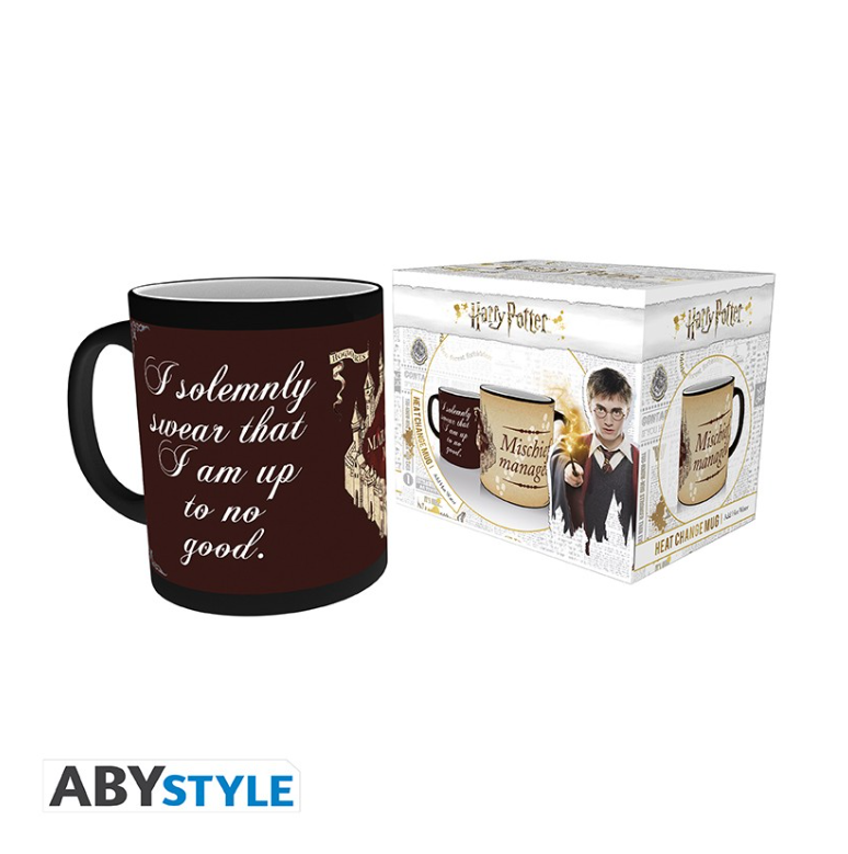HARRY POTTER - Mug Heat Change - 320 ml - Je jure solennellement