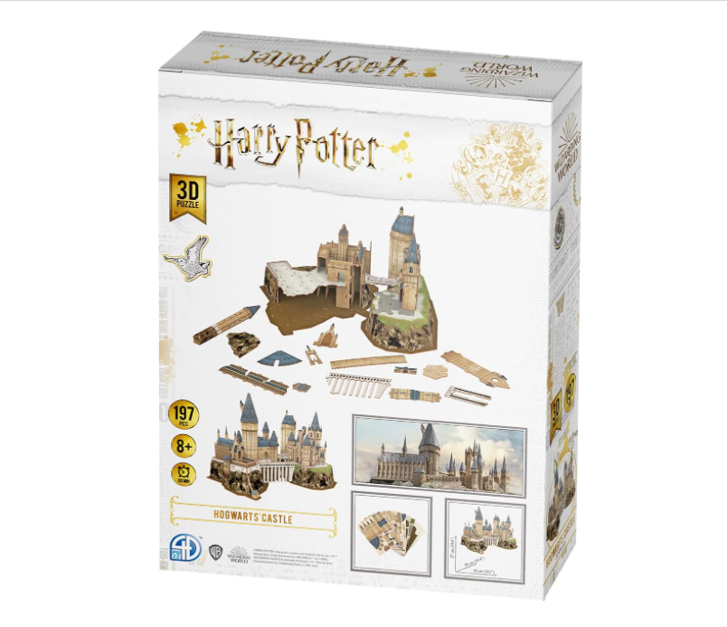 Harry Potter - Puzzle 3D modèle Kit - Le château de Poudlard