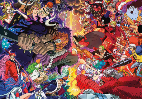 ONE PIECE - Luffy VS Kaido - Puzzle 1000P