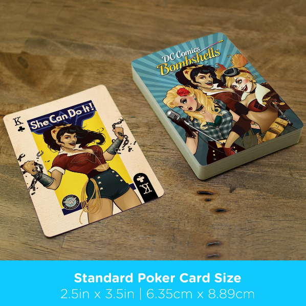 DC COMICS - Bombshells - Jeu de cartes