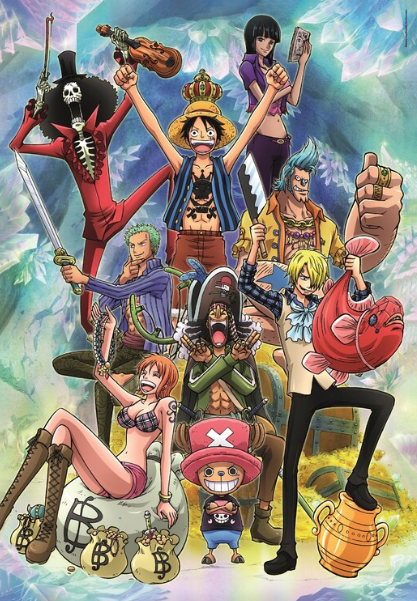 ONE PIECE - Equipage du Chapeau de Paille - Puzzle 1000P