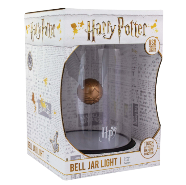 HARRY POTTER - Lampe Vif d'Or sous cloche