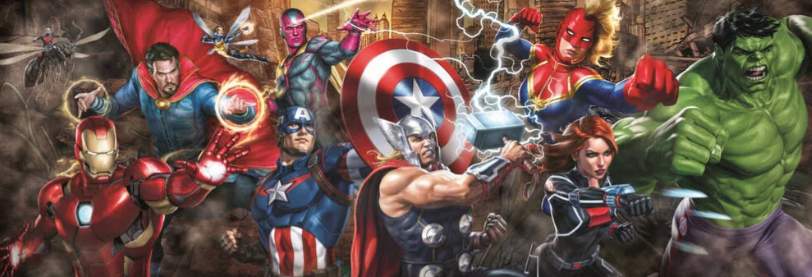 MARVEL - Avengers - Puzzle Panorama 1000P