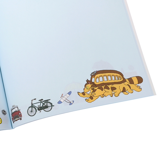 GHIBLI - MON VOISIN TOTORO - Véhicules - Carnet de notes 18.2x25.7cm 48p