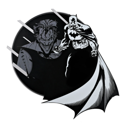 DC COMICS - BATMAN & JOKER - Plaque Décorative Ronde