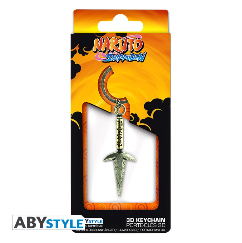 NARUTO SHIPPUDEN - Porte-clés 3D "Kunaï 4ème Hokage"
