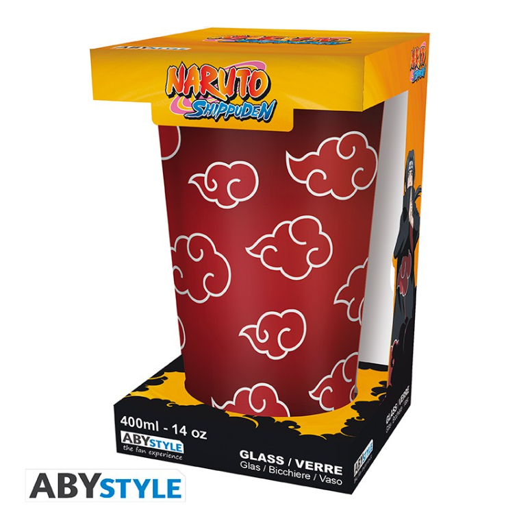 NARUTO SHIPPUDEN - Verre XXL - 400 ml - Akatsuki