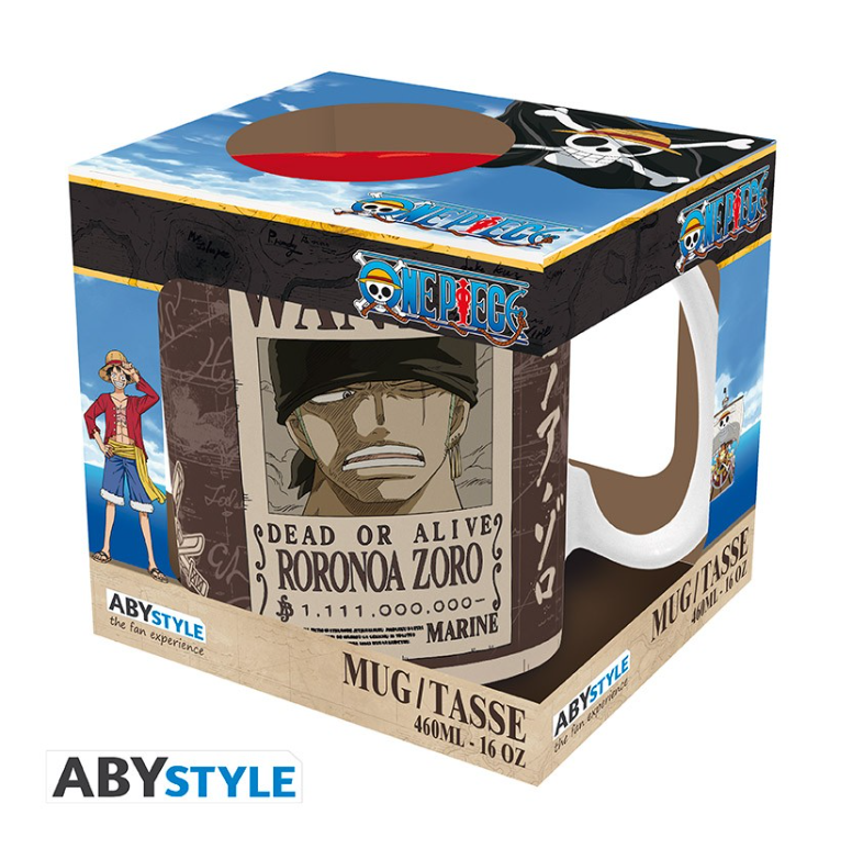 ONE PIECE - Mug - 460 ml - Zoro Wanted